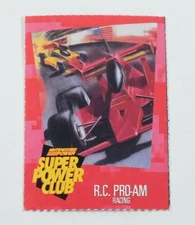 Nintendo Power Super Power Club RC Pro-Am Racing Card #35 