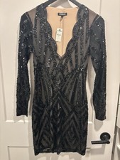 NWT Retired Express Sequin Mini Dress