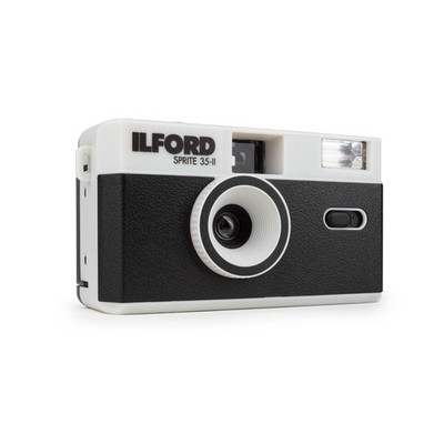 ILFORD Sprite 35-II Black silber weiß  35mm Analogkamera Kamera mit Blitz