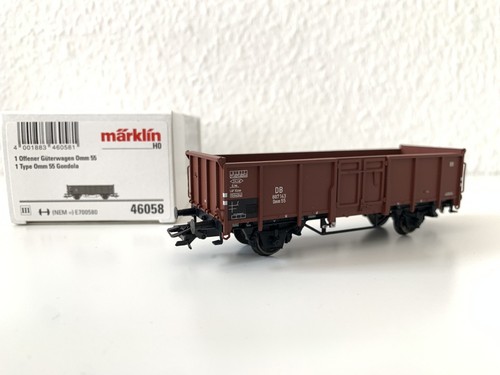 Märklin H0 46058 Offener Güterwagen Omm 55 | Condition: Gebraucht