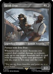 Jacob Frye (Foil Etched) 207/309 Universes Beyond: Assassin's Creed MTG