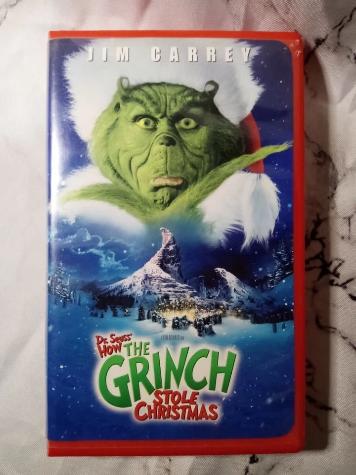How The Grinch Stole Christmas (Custom VHS, Spool Swap) Jim Carrey Foto 4 de 4