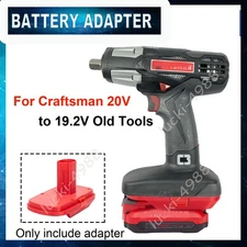 Adapter For Craftsman 20V Battery Convert to 19.2V C3 Series Old Power Tools