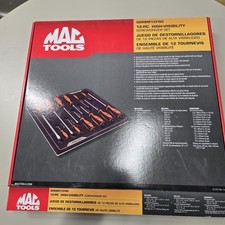 Mac Tools SDRBM12FNO 12 Piece Screwdriver Set In Orange