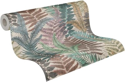 Livingwalls Famous Garden 393471 Vliestapete 10m Bunt Beige Grn Blau