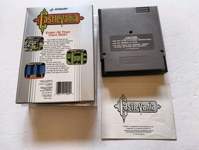 Castlevania 1 Nintendo NES Konami Complete CIB Official OEM - Tested & Working 