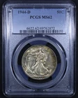 1944-D Walking Liberty Half Dollar - 50c PCGS MS62 - Nicely Toned!
