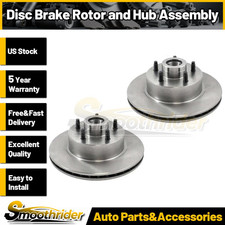 Fits Ford Granada 1975-1980 2 X Durago Front Disc Brake Rotor And Hub Assembly
