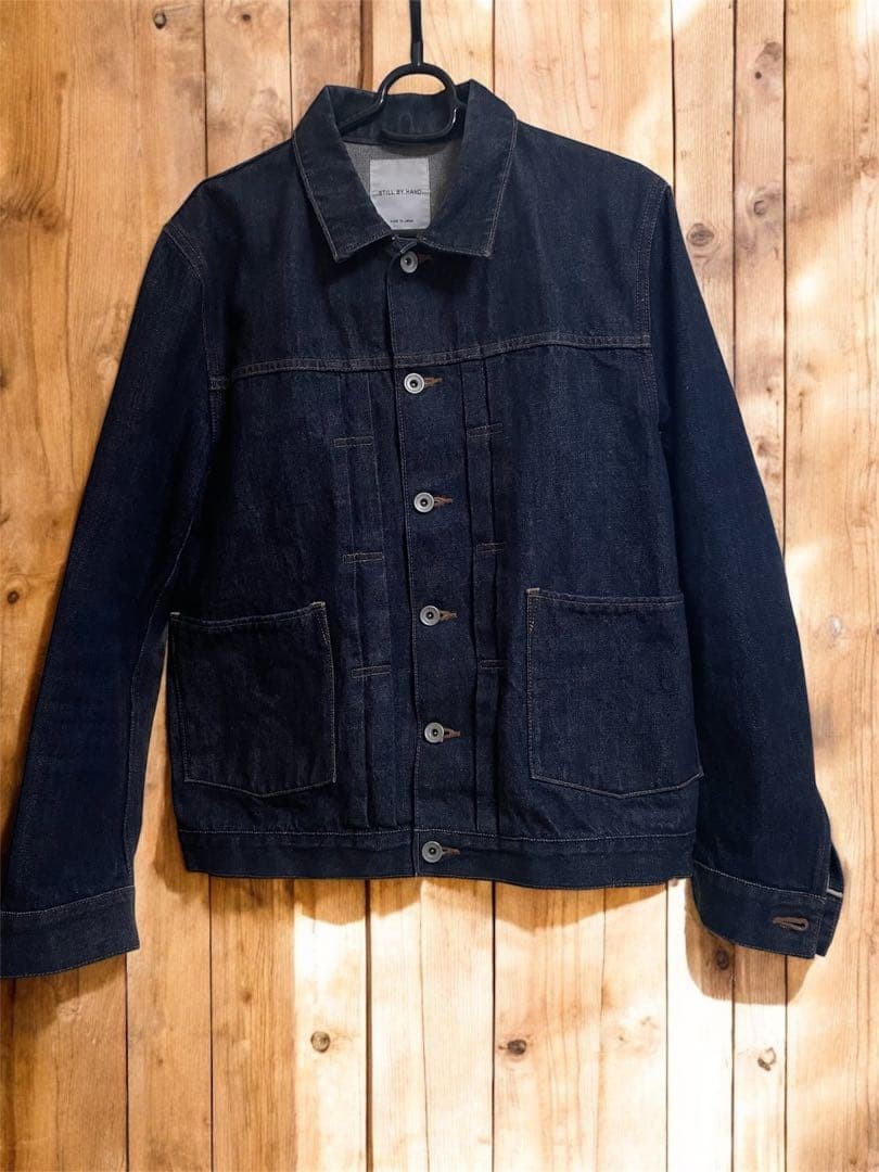 STILL BY HAND Denim Jacket 48 Indigo Men's L Made in Japan