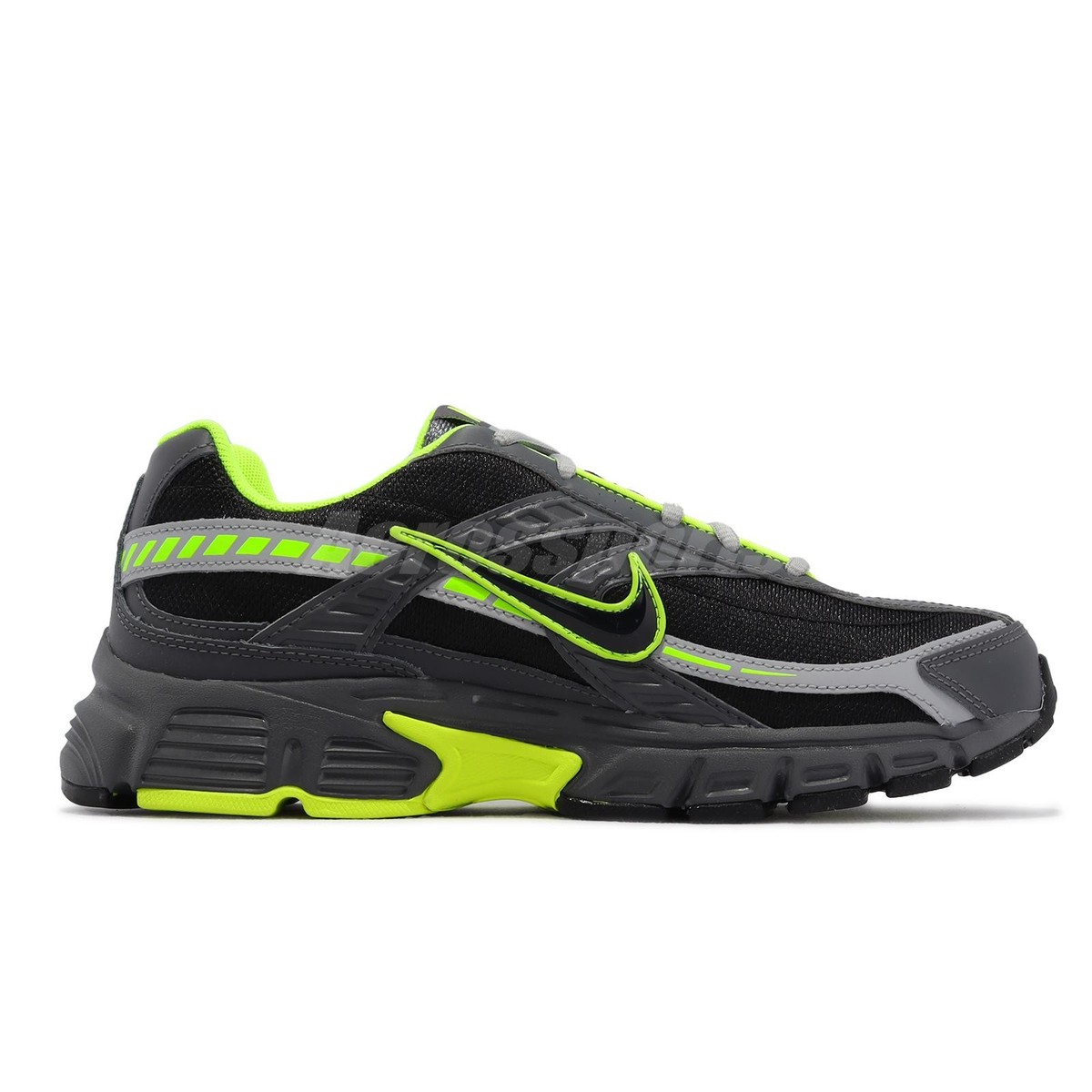 Nike Initiator Running Shoes size 11 Black Volt Grey Nike Initiator Black Dark Grey Volt Men Casual Lifestyle  main image 2