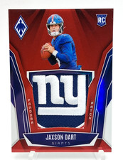 2025 Panini Phoenix Pandora JAXSON DART Red Rookie Color Match Giants Patch **