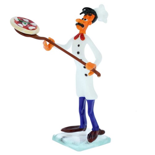 Chef de pizza de vidrio GlassOfVenice Murano - Imagen 3 de 7