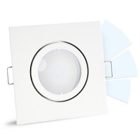 "Deckenlampe Fourstep Led Einbauleuchte \"Dimmen Ohne Dimmer\" GU10 5W Neutralweiss"