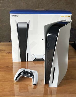 Sony PlayStation 5 PS5 Konsole Disc 825GB CFI-1016A PAL 4K HDR weiß/schwarz