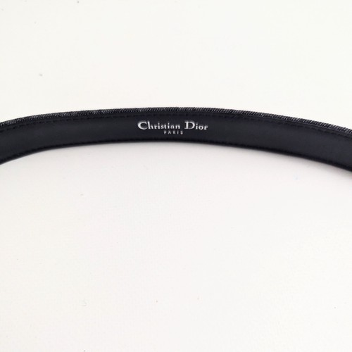 Vintage Christian Dior John Galliano Spring 2006 Monogram CD metal Charm Belt - Zdjęcie 3 z 5