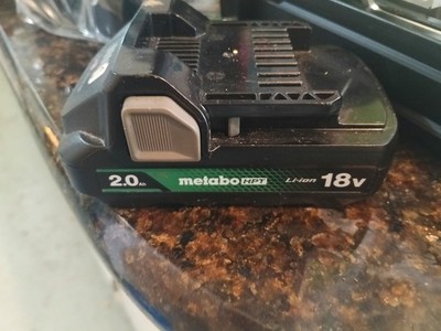 Metabo HPT 18V Lithium-Ion Power Tool Battery 2.0Ah BSL1820M