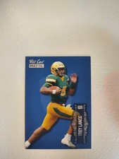 2021 Wild Card Matte #LBC-3 Trey Lance Limited Base Cards Blue