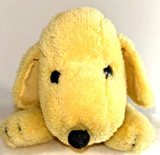 Vtg 1983 Spot 8" Golden Dog Plush Stuffed Animal Soft Toy Determined Production