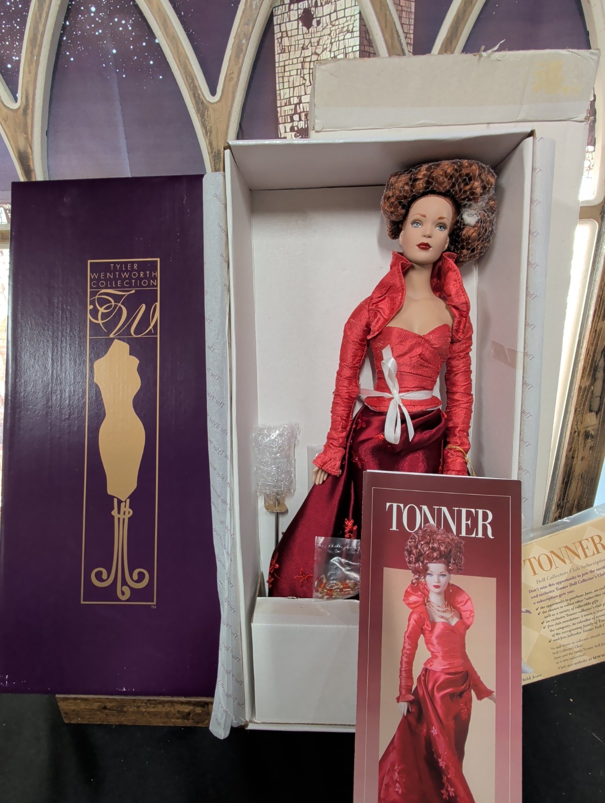 Кукла Tonner Tyler Wentworth Cinnabar Doll TW1304 2003 LE 2000 Original Shipper