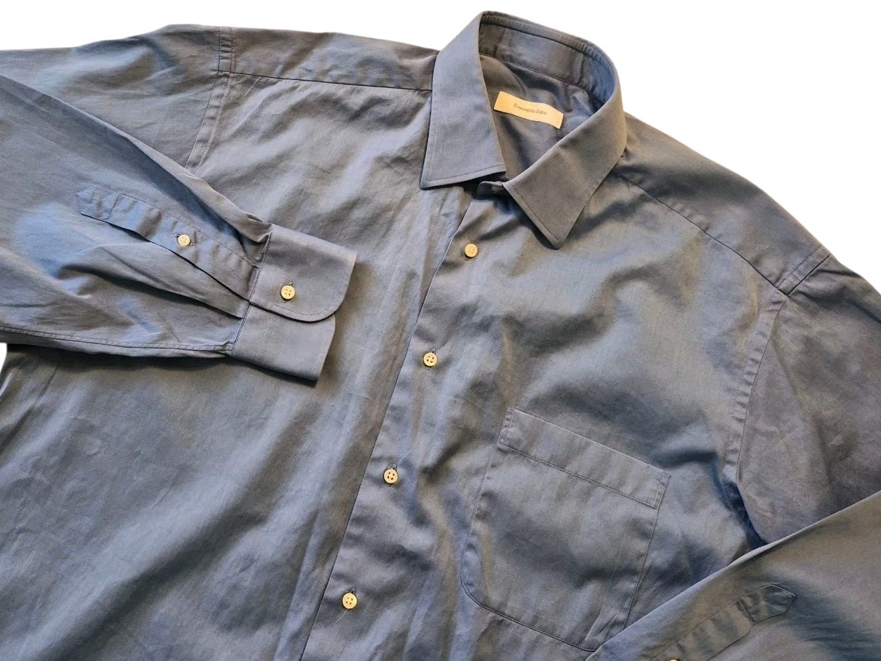 Ermenegildo Zegna Plaid Button Down Shirt 17 Quiet Luxury Old Money Made Italy