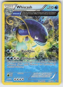 Whiscash 41/160 XY Primal Clash Rare Pokemon Card