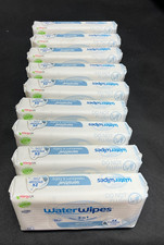 WaterWipes Sensitive Newborn  Baby Wipes, 3-In-1 Cleans 9-Pack of 60 wipes