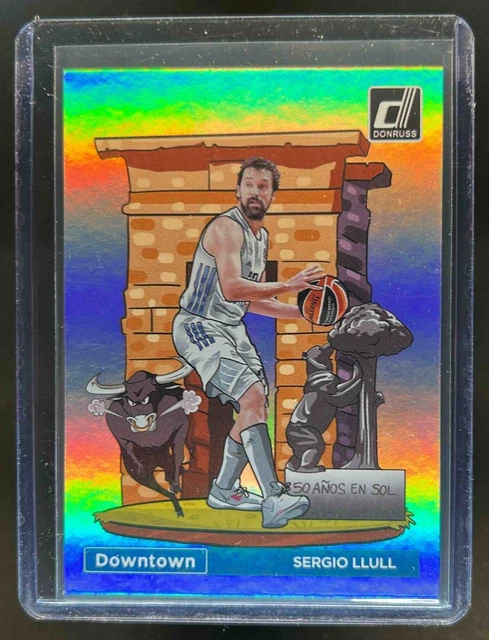2023-24 Donruss Turkish Airlines EuroLeague Sergio Llull Downtown SSP #11