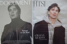 Cillian Murphy Saoirse Ronan DOCUMENT #22 Spring 2023 + HTSI April 2024 New