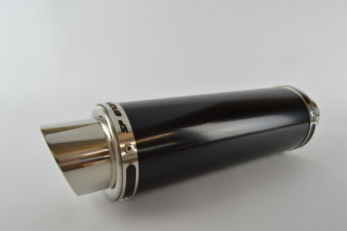 CB650R Exhaust System SP Engineering Ceramic Black Stubby Moto GP 2019 2020 2021 - Picture 9 of 10