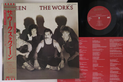 LP QUEEN Works EMS91076 EMI JAPAN OBI | eBay