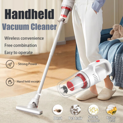 120W Cordless Vacuum Cleaner 4in1 Handheld Stick 12Kpa Power Suction Vacuum US