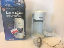 RARE 1988 Black & Decker Cup at a Time Drip Coffeemaker White for sale  online | eBay