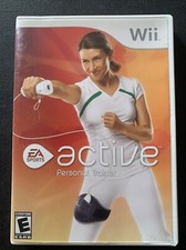 NINTENDO Wii ACTIVE PERSONAL TRAINER EXERCISE VIDEO GAME - COMPLETE