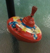 VINTAGE METAL SPINNING TOP