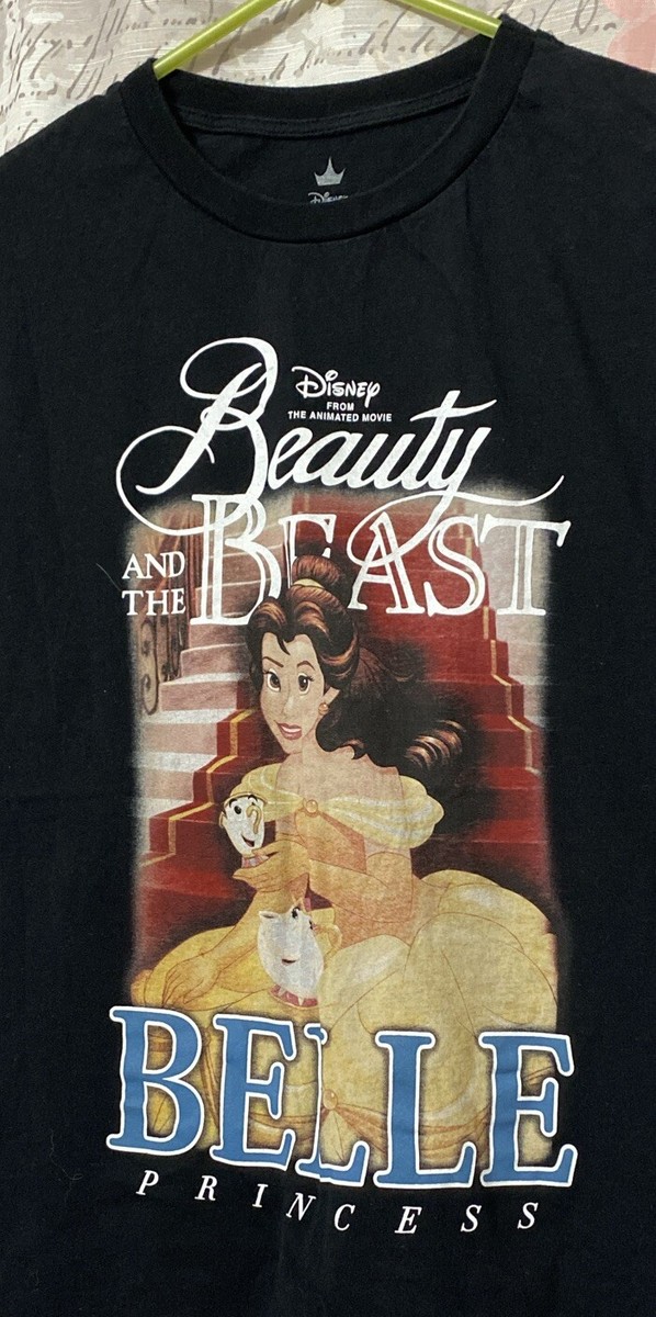 Disney Store Beauty & the Beast BELLE T-Shirt Women's S Short