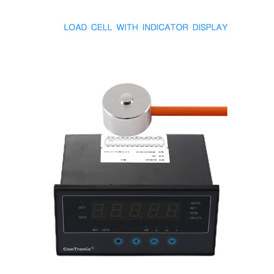 Mini Load Cell Sensor with Indicator Display Test Force Weight Pressure