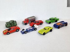 Lot Of 8 Vintage Hotwheels Cars Ferrari Peterbilt 70s-90s