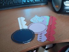 SET CUT OUTS FOR SCRAPBOOKING/JOURNALS MIXED NEW HANDMADE DIES182 