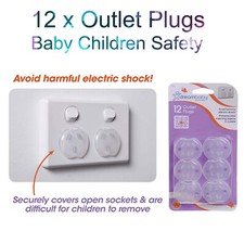 12 x Baby Child Safety Plug Power Board Socket Outlet Point Protective Covers