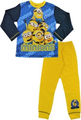 Minions Pyjamas Nightwear Despicable Me Pjs Ages 4-10 Years UK