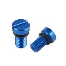 CNC Aluminum Front Fork Air Bleed Screw Bolt For Yamaha YZ250X YZ450FX 2016-2021