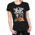 1Tee Womens All I Need Is This Dog And That Other Dog T-Shirt
