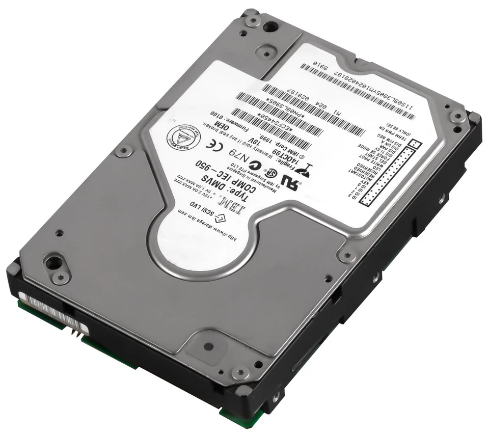 Disco Rigido IBM Ultrastar 18LZX 09L3905 18.2GB 10K 2MB Ultra2 SCSI 3.5 " - Image 2 of 3