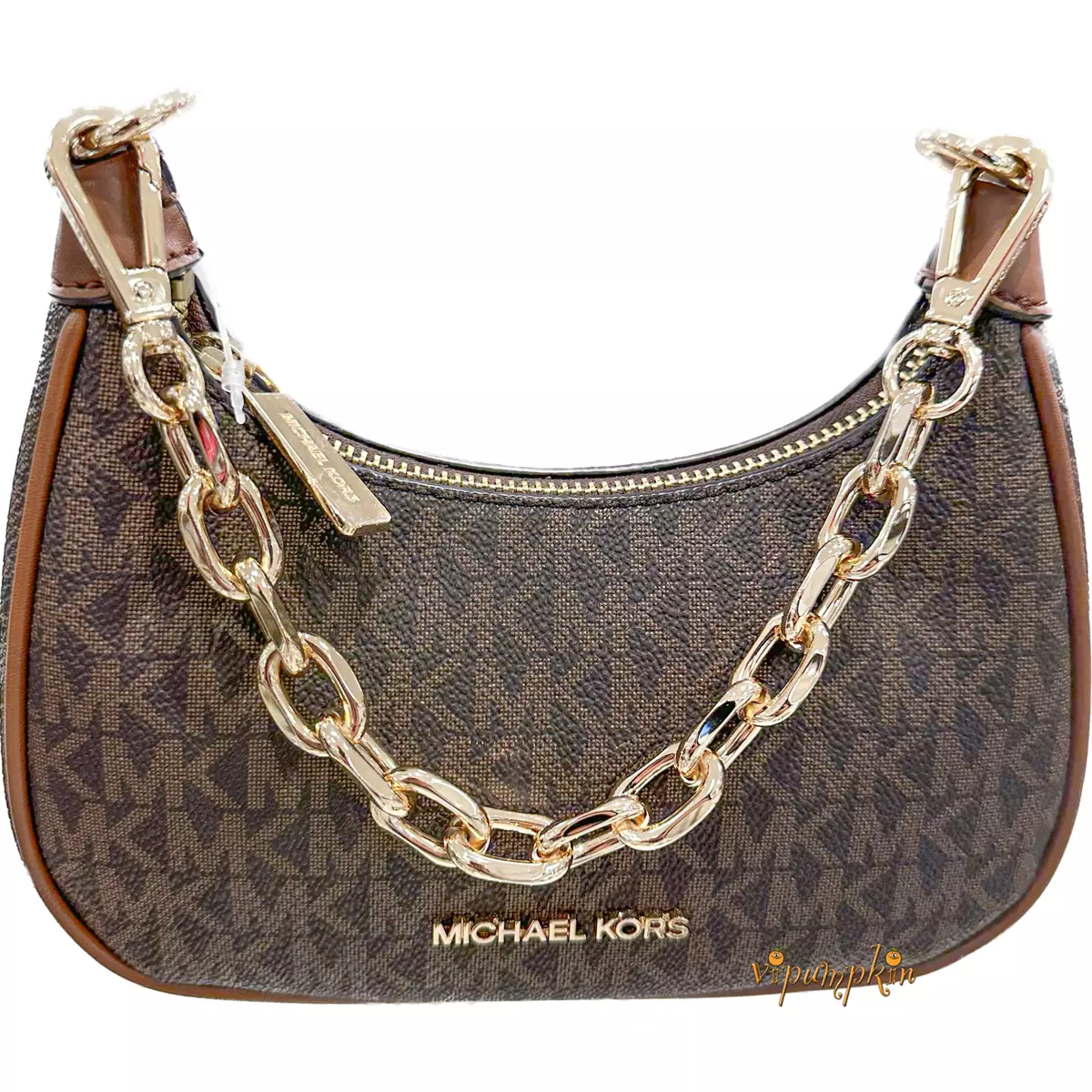 MICHAEL Michael Kors Chain Logo Pochette Bag