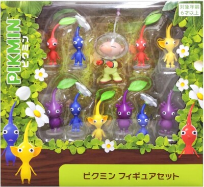 San-ei Trading Co., Ltd. Pikmin 3 Deluxe Captain Olimar und Pikmin Figuren Set