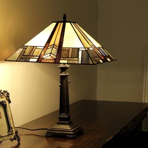 mission table lamp