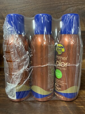 Banana Boat Summer Color Self Tanning Mist-3 Pack ***BRAND NEW Airbrush Color