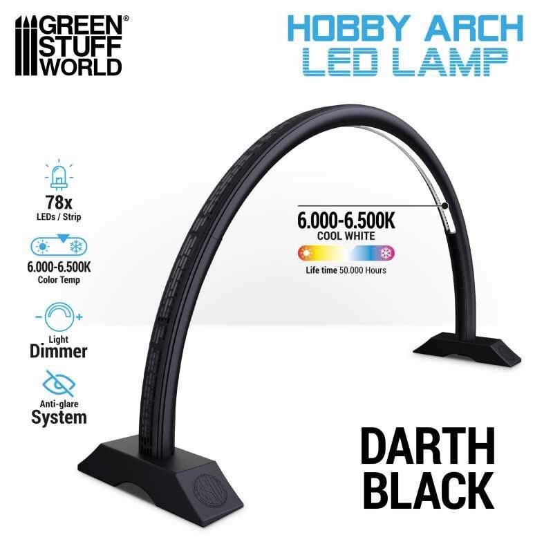 Hobby Arch LED Lamp - Darth Black - Hobby Lamp for miniature