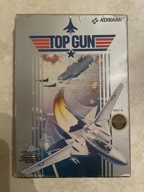 Top Gun (Nintendo Entertainment System, 1987) NES CIB Complete TESTED