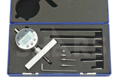 0-22'' Electronic Digital Indicator Depth Gage 0.0015'' In/MM/Frac. S]